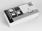 Zelltuchservietten Weiss  33 cm 2-lagig 1/8 Falz