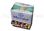 Ascensia® Microlet® Lanzetten 200 Stück (farbig)